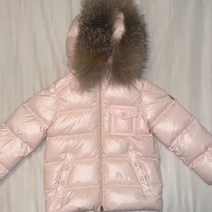 PINK MONCLER SIZE 3